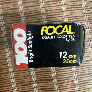Focal 100 Film 1 Pack 12 exp 35mm Bright Sunlight New Sealed NOS for Camera